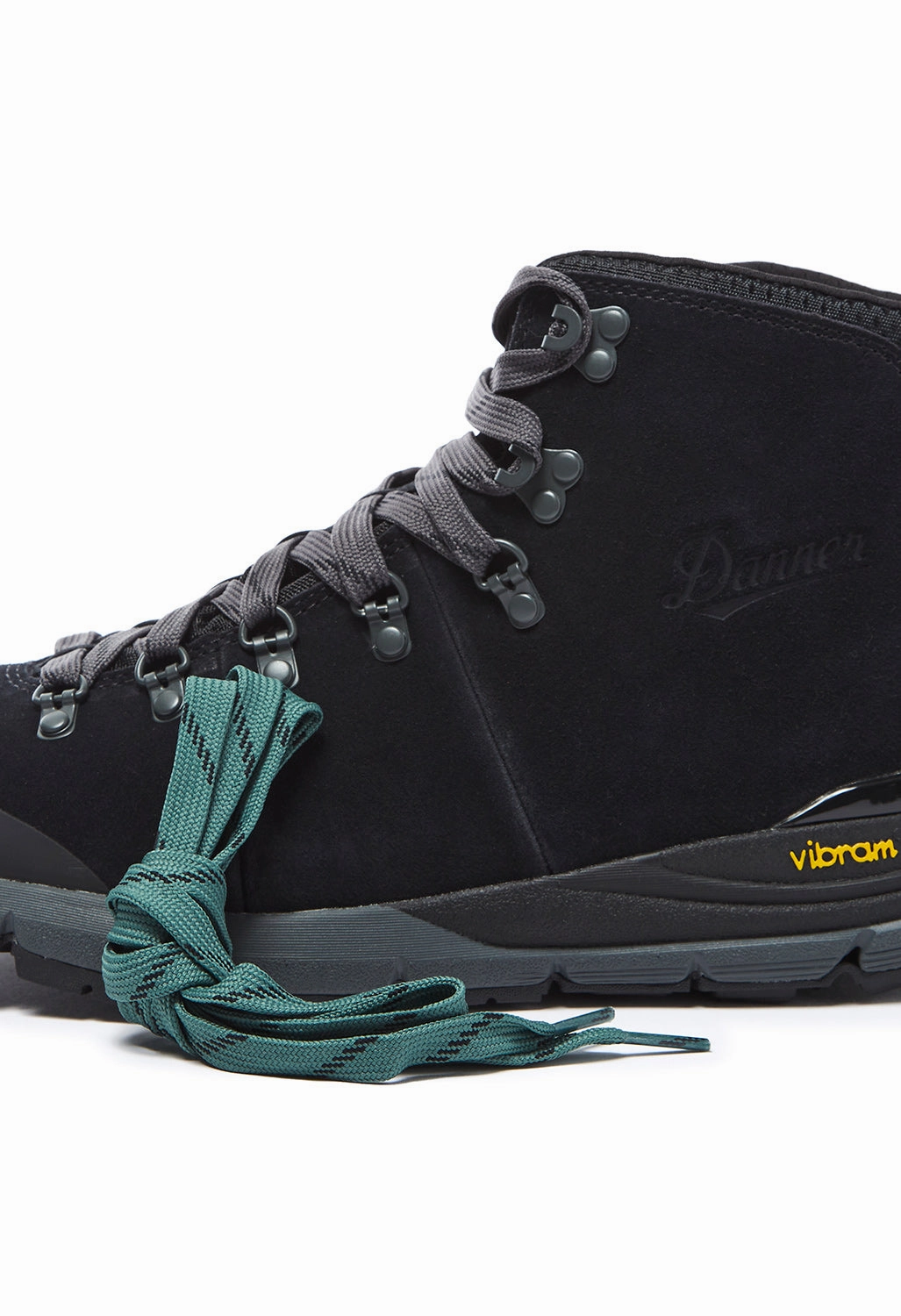 Long Travel Danner Men's Mountain 600 Boots - Jet Black / Dark Shadow