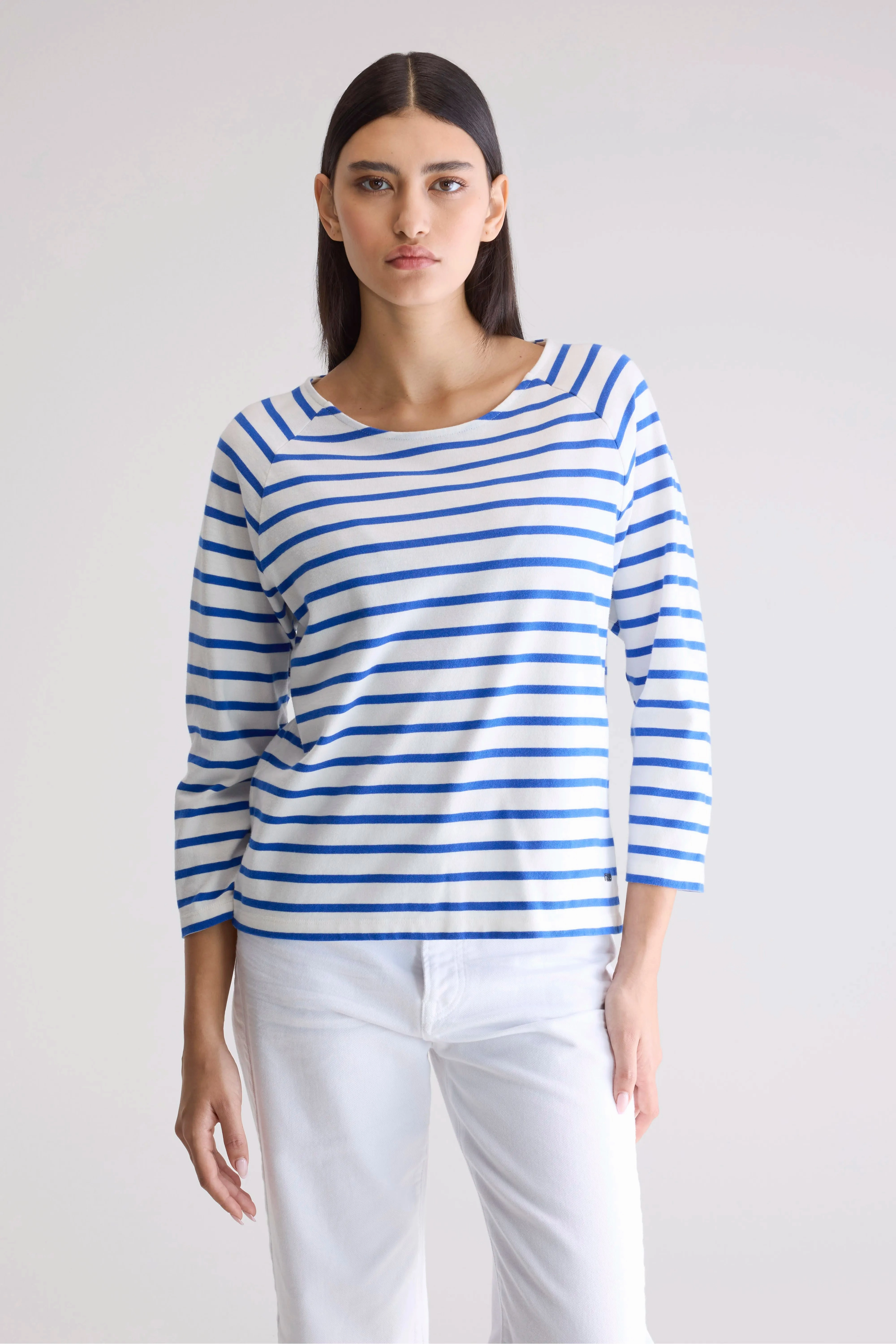 NeutralPalette Maow crew-neck t-shirt (252 / W / STRIPE C)