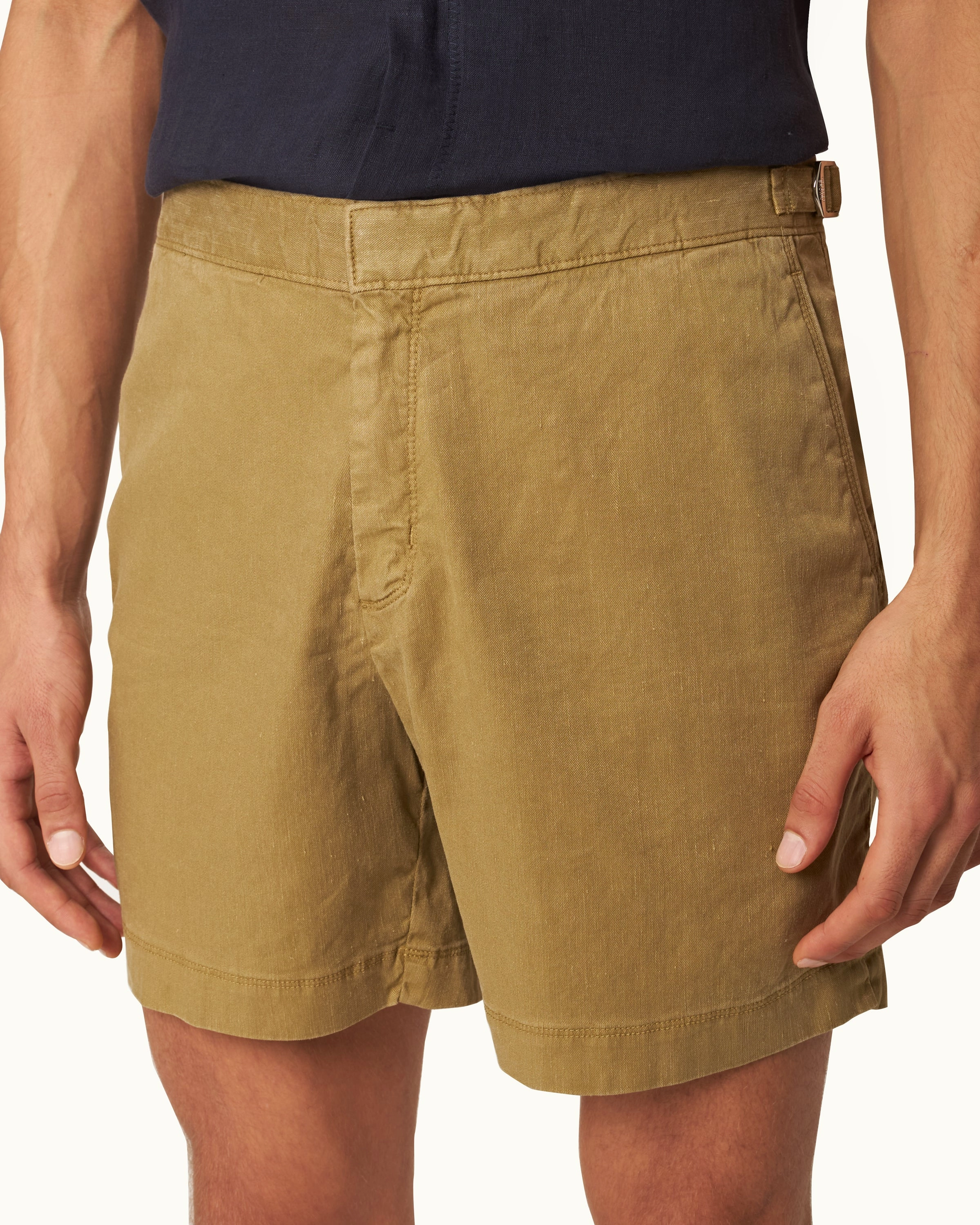 Athletic Shorts Light Coverage Bulldog Garment Dye