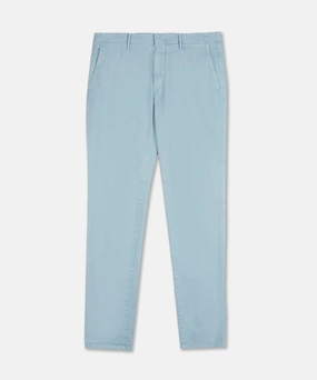 Sustainable Material Blend Sport Ready Fit Slim-fit certified stretch gabardine trousers