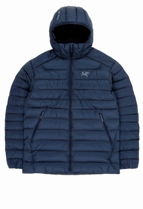Anti Pilling Arc'teryx Men's Cerium Hoodie - Black Sapphire