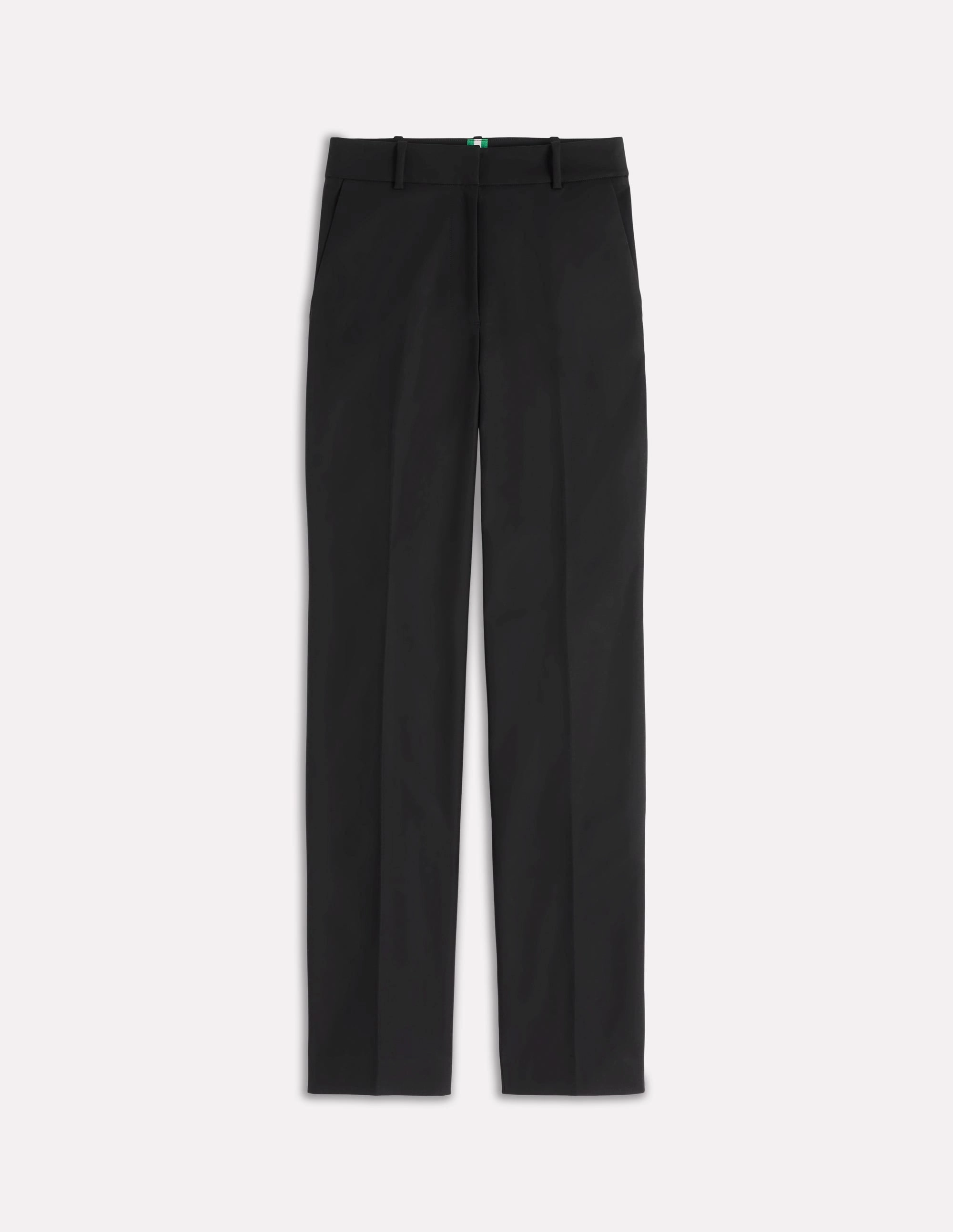 Easy Layer Durable Comfort Full Length Canonbury Trousers-Black