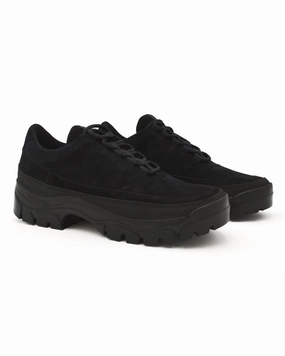 Even Ground Tarvas Easy Hiker Black Suede Sneaker