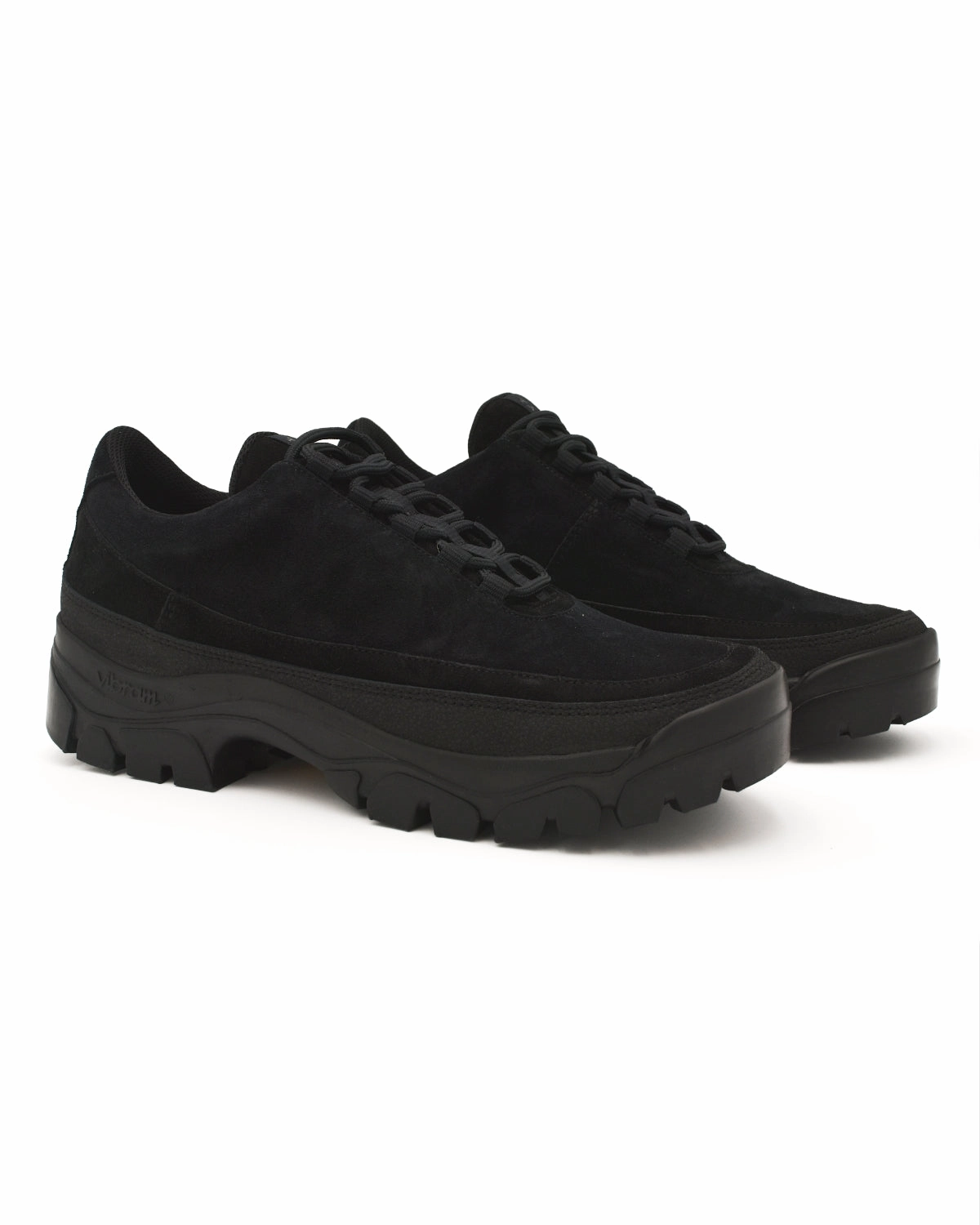 Even Ground Tarvas Easy Hiker Black Suede Sneaker