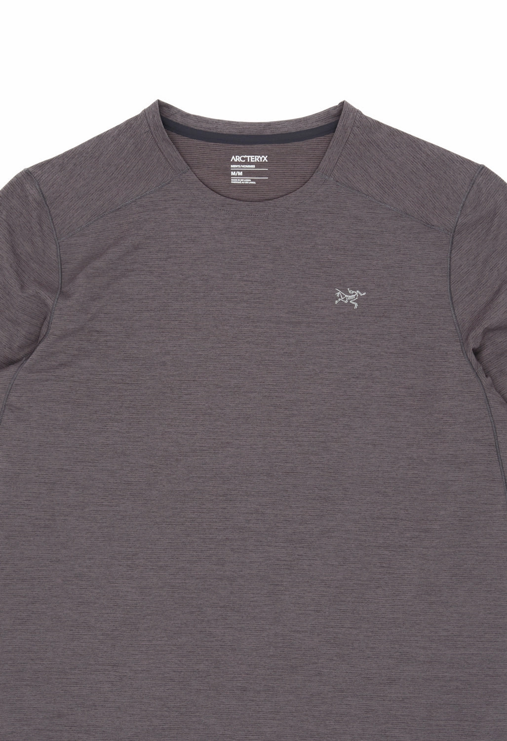 Arc'teryx Men's Cormac T-Shirt - Black Heather long sleeved