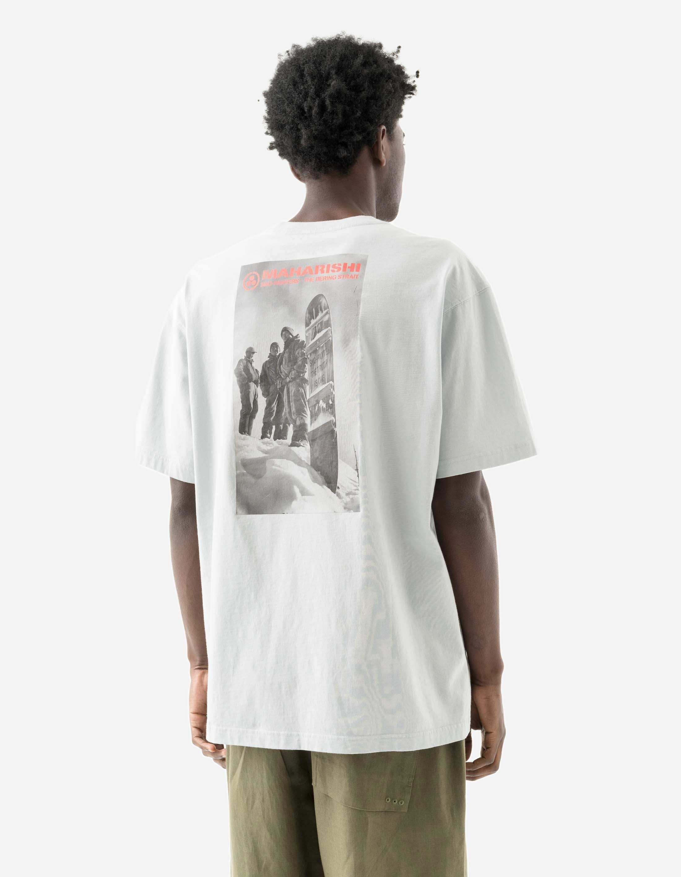 Modular Pocket Layout 2201 Sno Panters Snowboard S/S T-Shirt Ice Blue