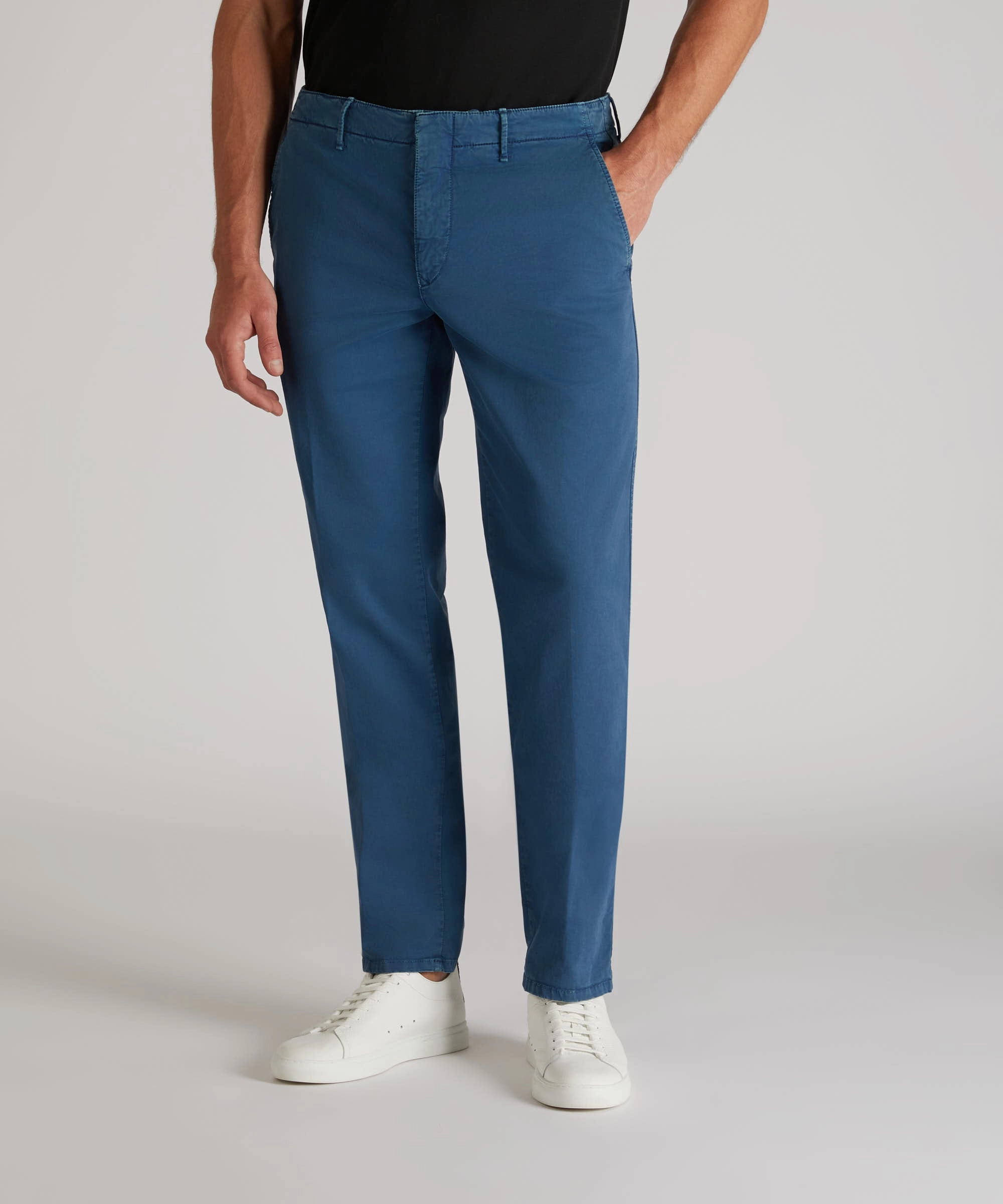 Sporty Function Slim-fit certified stretch gabardine trousers
