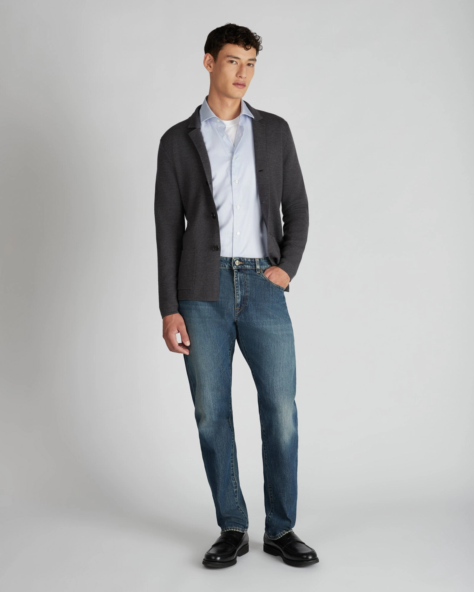 Slim fit cotton shirt Customizable Design