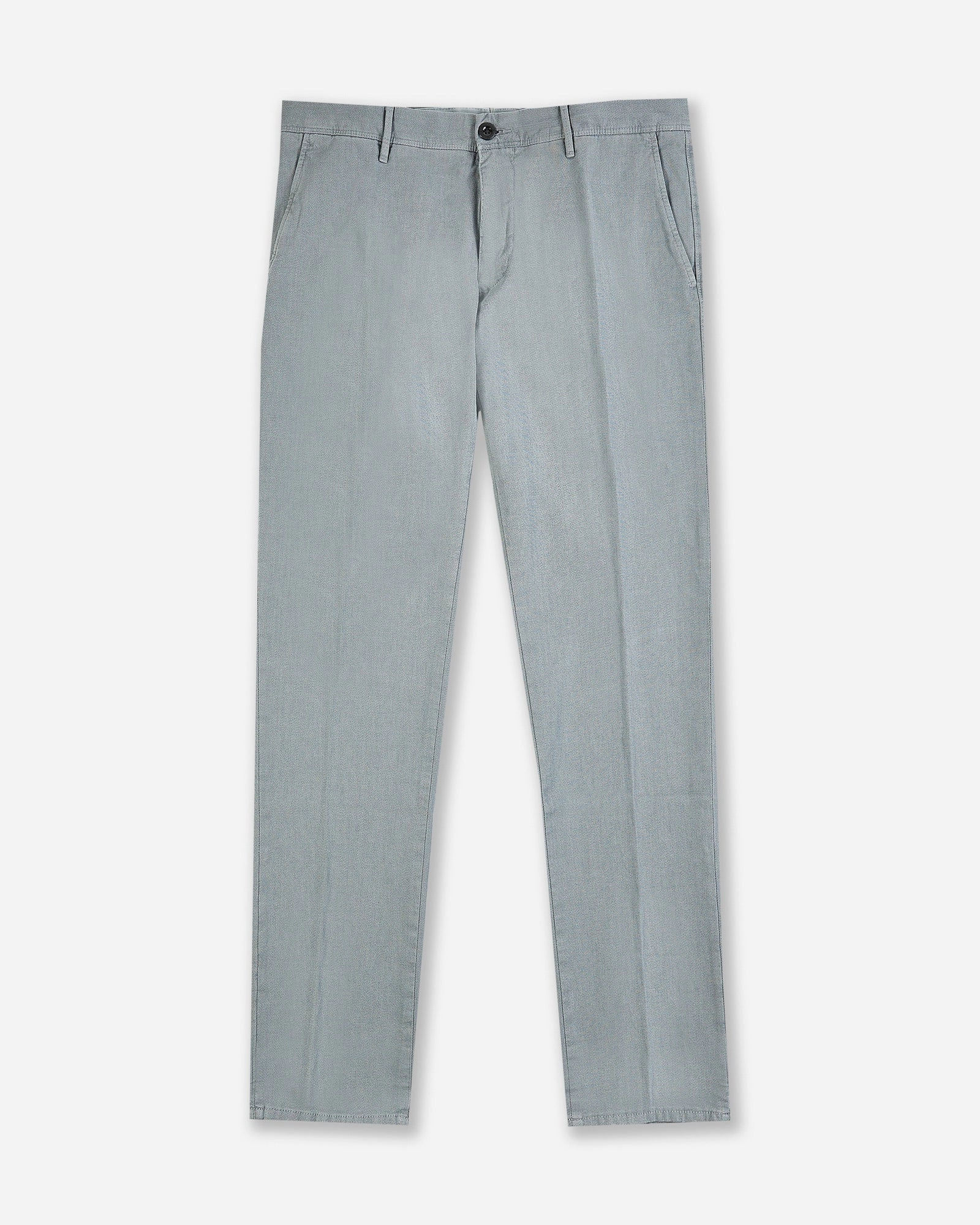 Slim-fit cotton twill trousers Day Ready