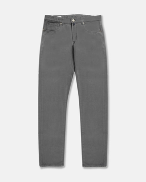Fashionable Design Slim-fit five-pocket trousers in cotton and cashmere