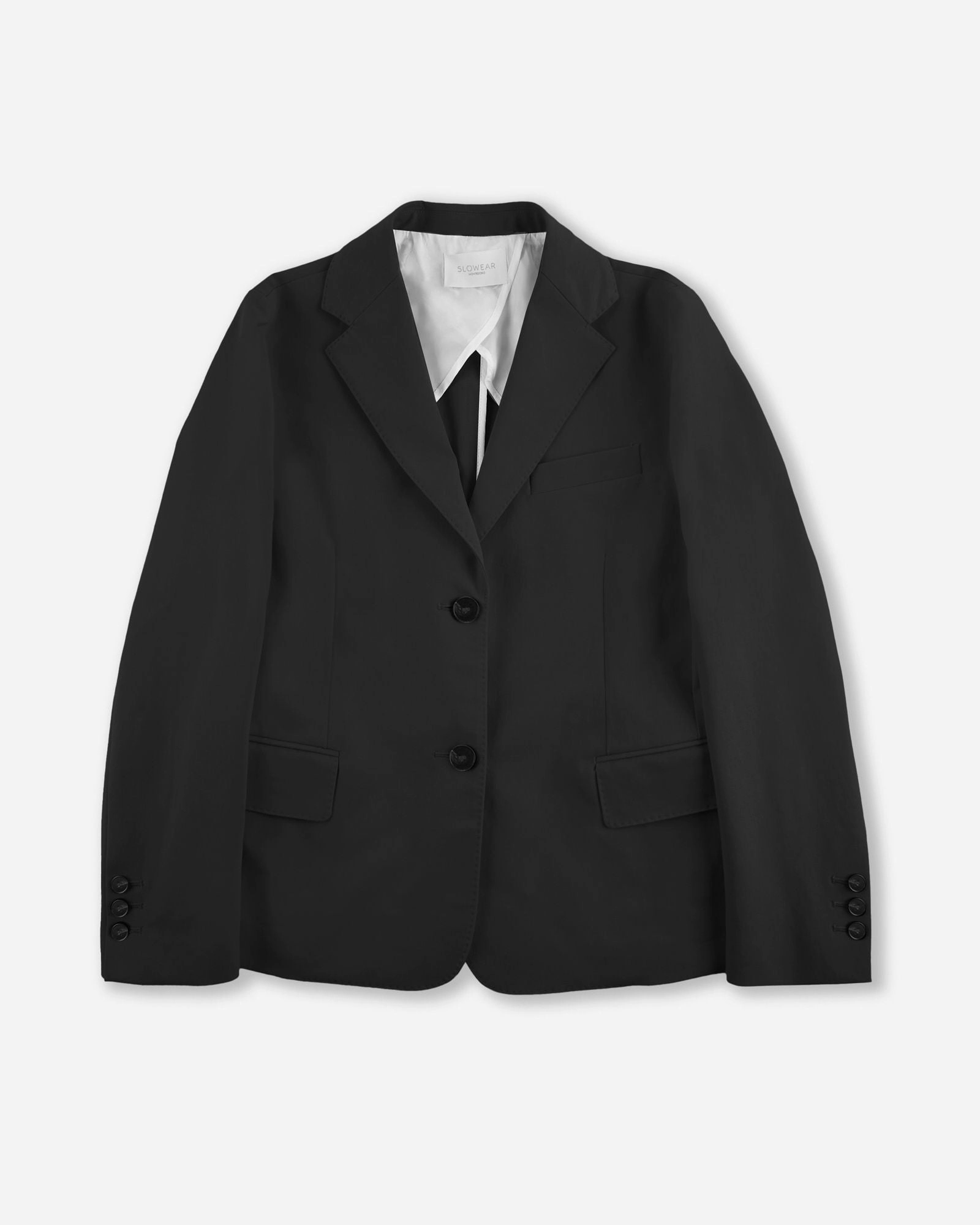 Compression Fit Design Sleek Outdoor Look Slim fit jacket in two-way stretch gabardine