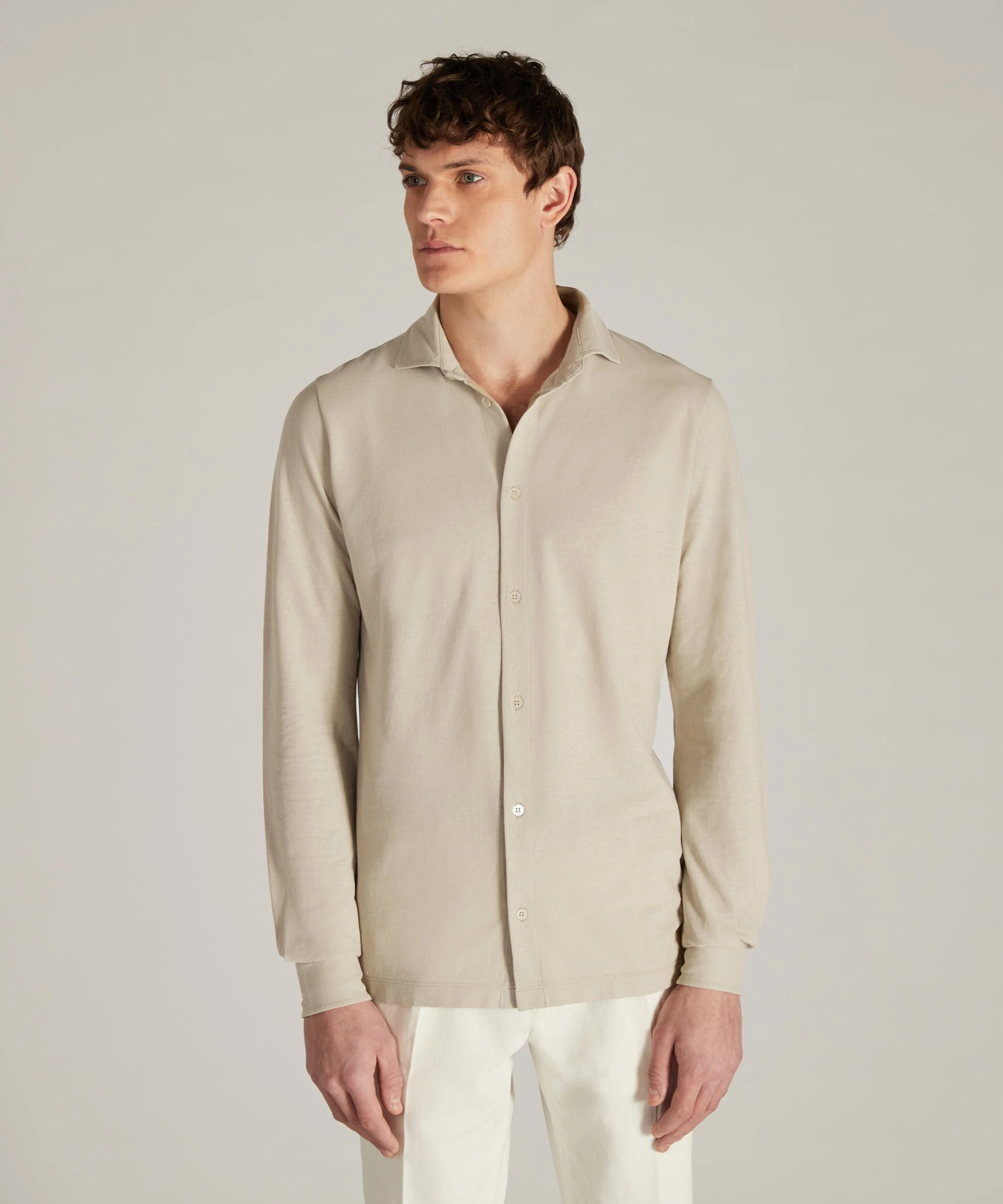 Short Sleeve Classic Comfort Slim-fit organic IceCotton shirt