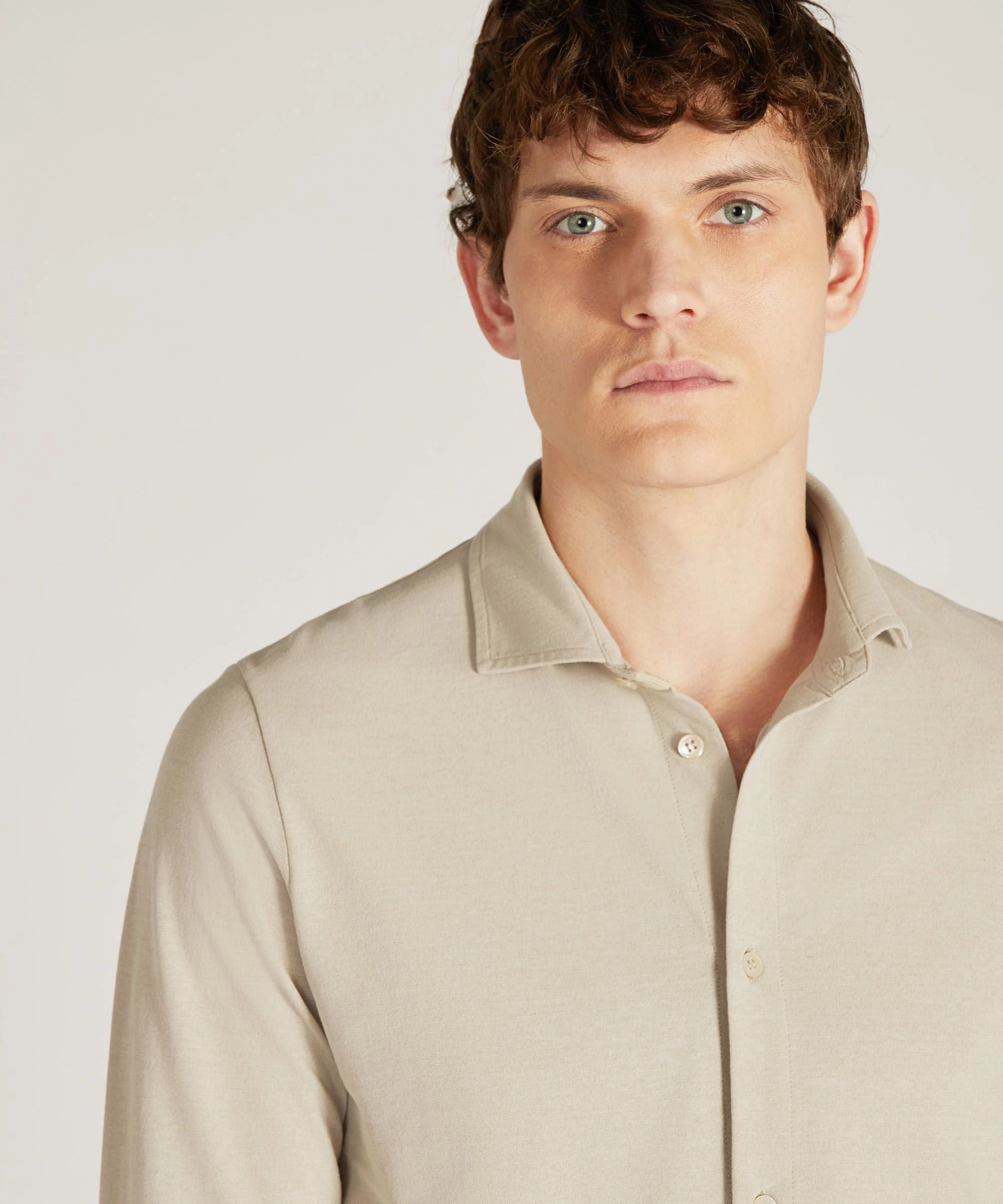 Relaxed Comfort Budget Friendly Slim-fit organic IceCotton shirt