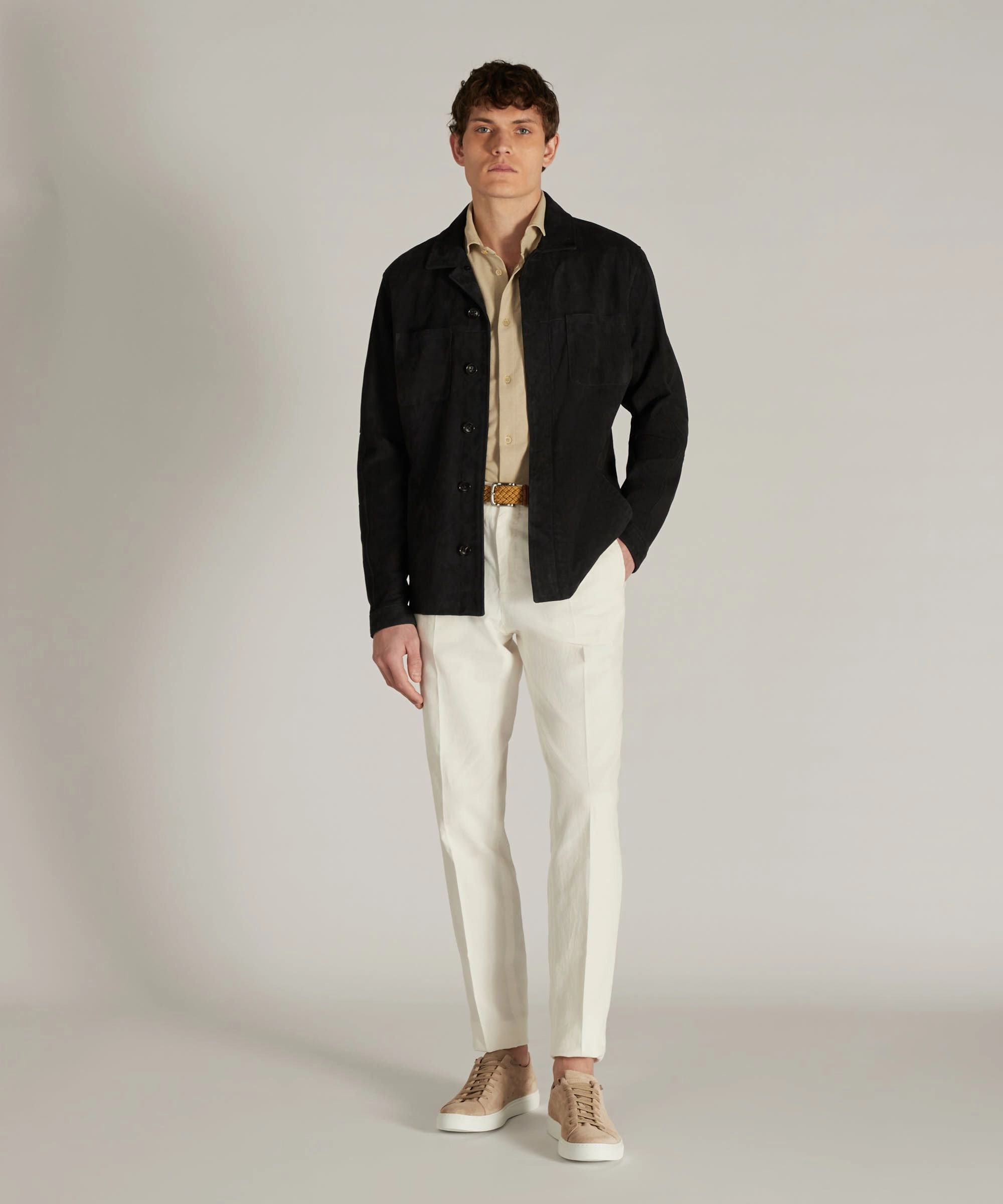 Slim-fit organic IceCotton shirt Functional Pocket Fitted Design