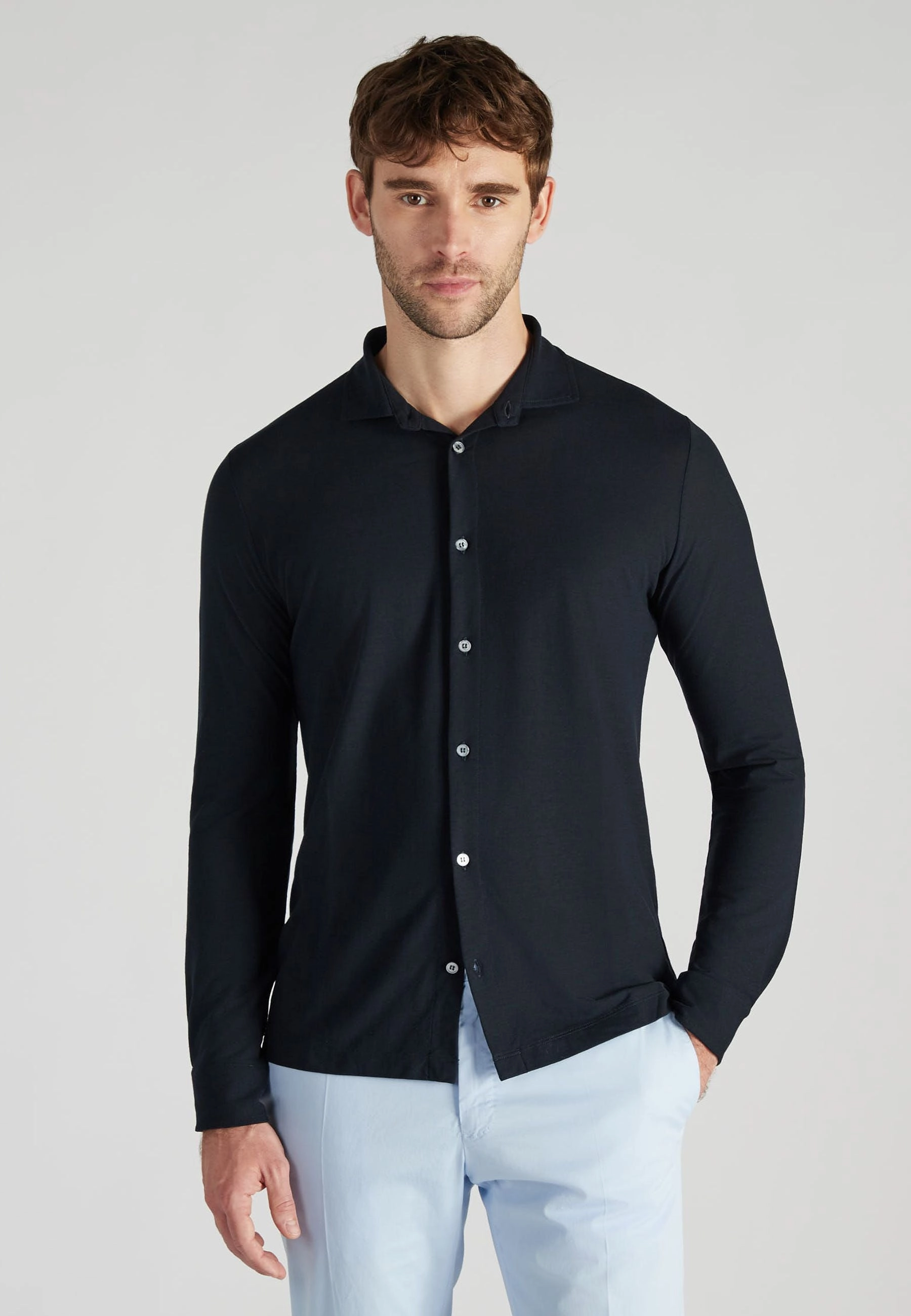 Casual Vibe Creative Professional Slim-fit organic IceCotton shirt