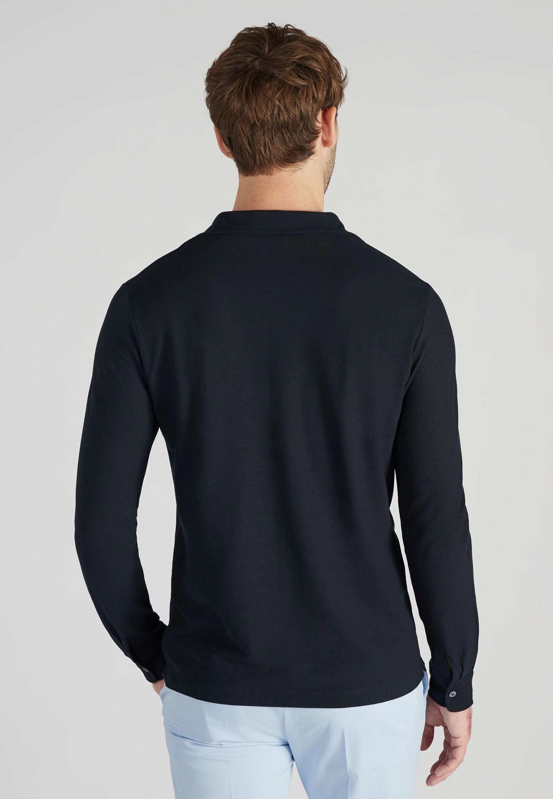 Minimalist Aesthetic Hidden Placket Slim-fit organic IceCotton shirt