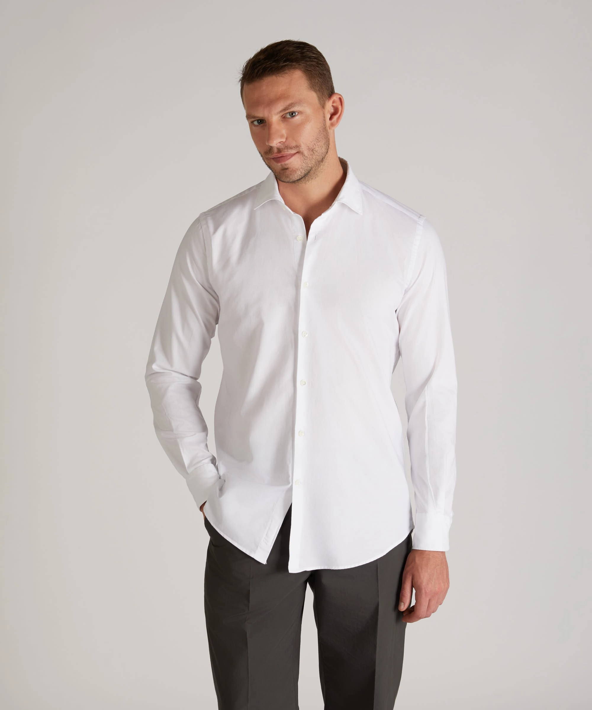 Slim-fit Oxford cotton shirt Limited Edition