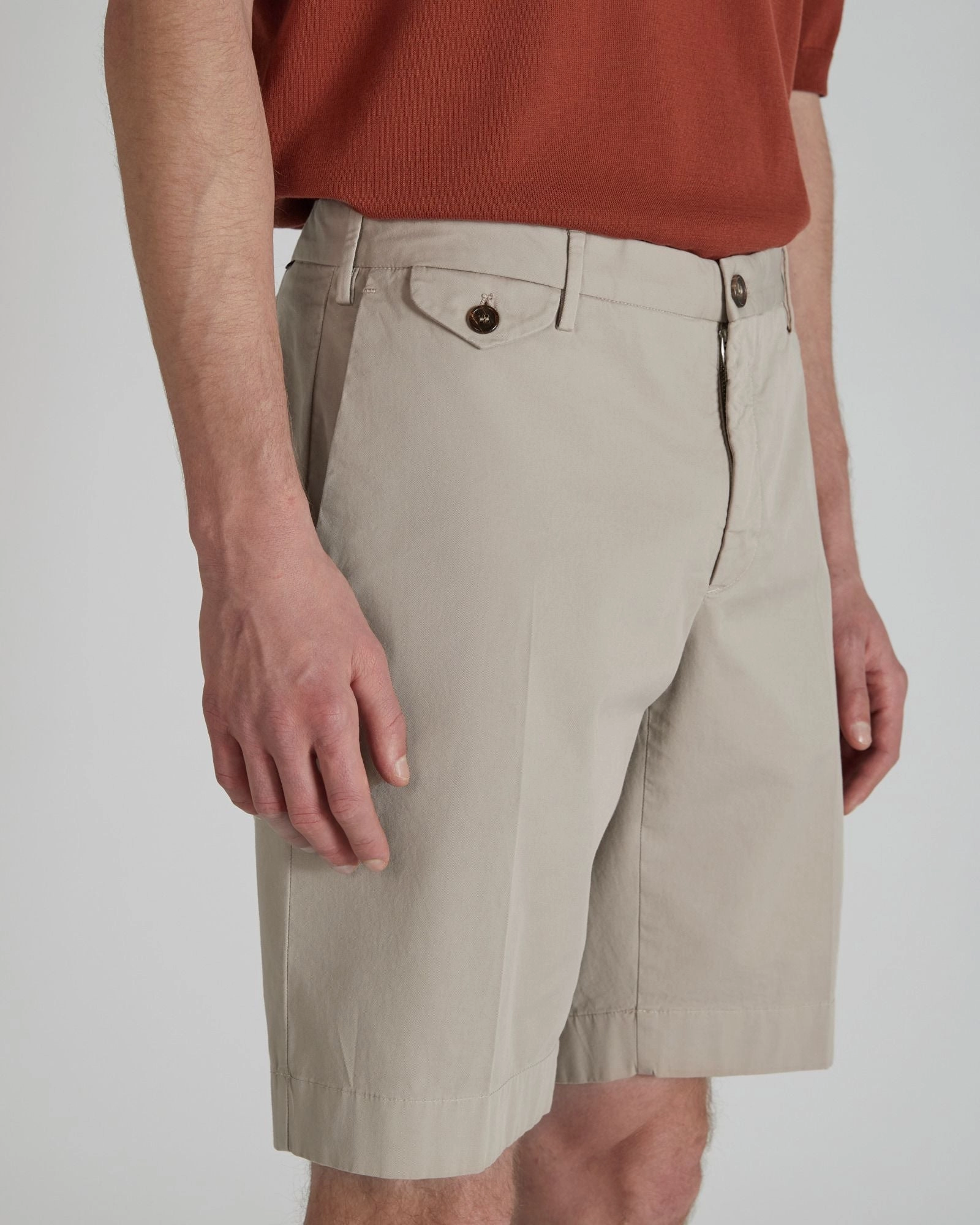 Slim-fit Royal Batavia Bermuda shorts Comfy All-Day HeatRegulating