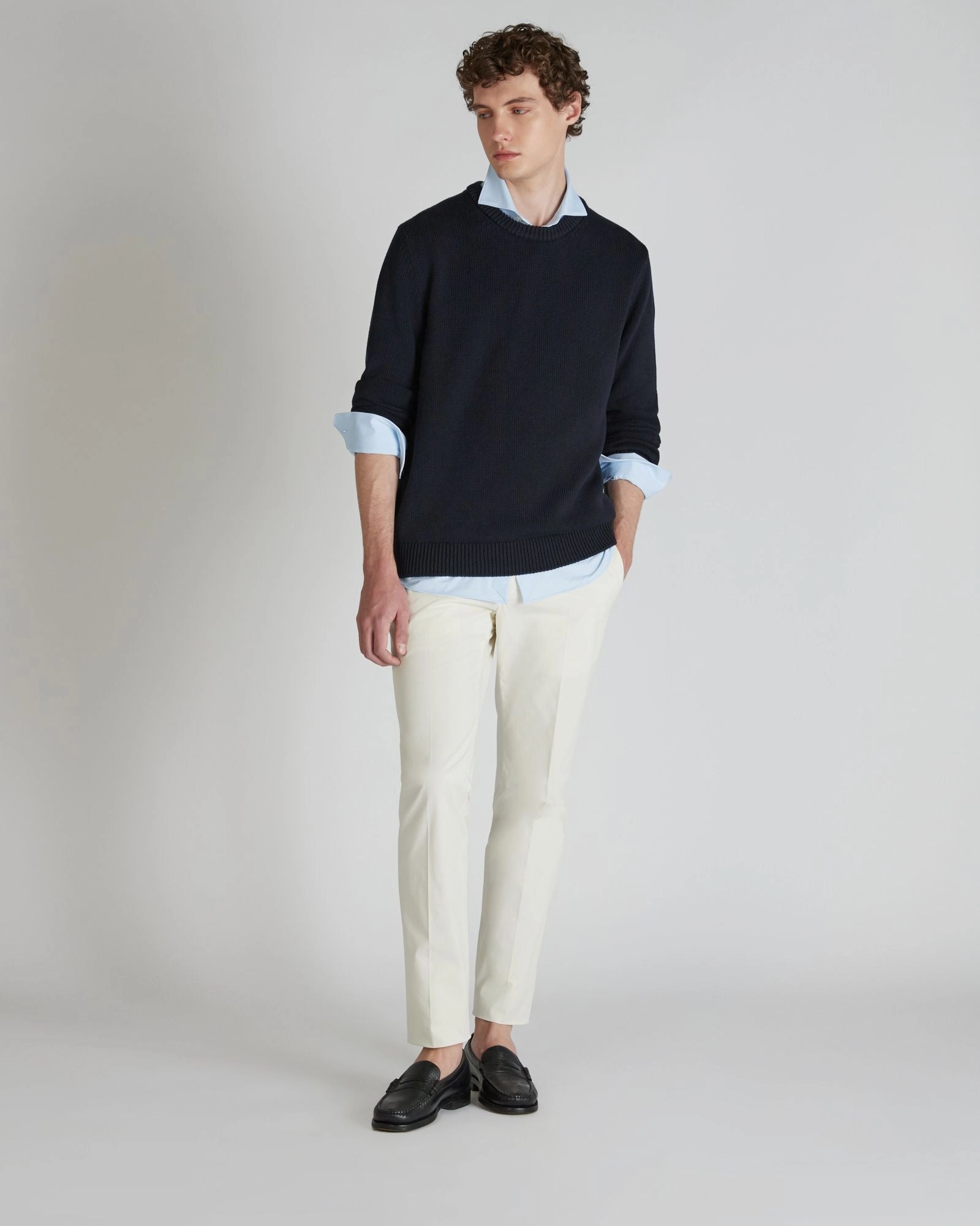 Everyday Essential Tailored Fit Slim-fit Royal Batavia trousers