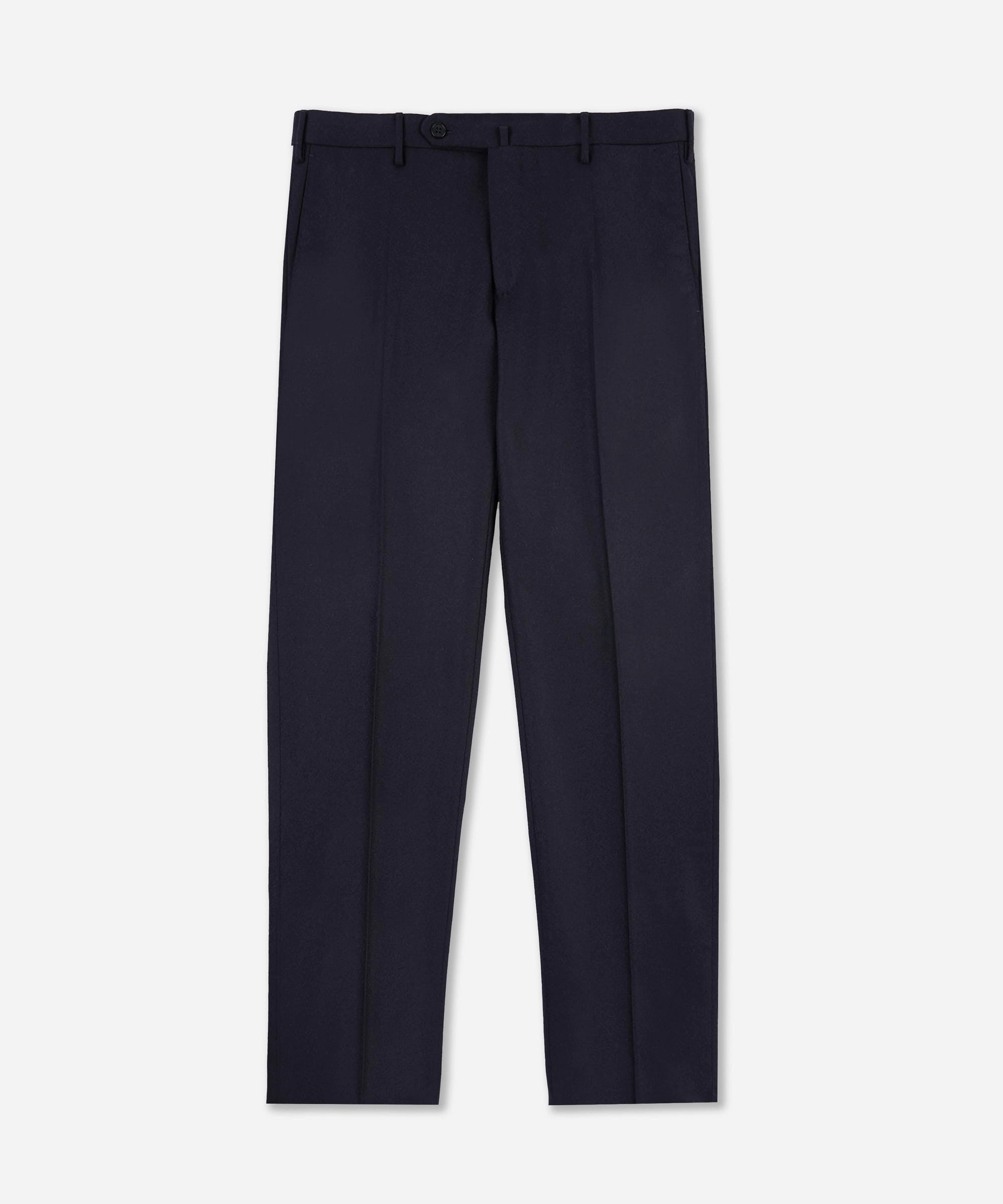 Slim-fit wool and cashmere flannel trousers Work Flex