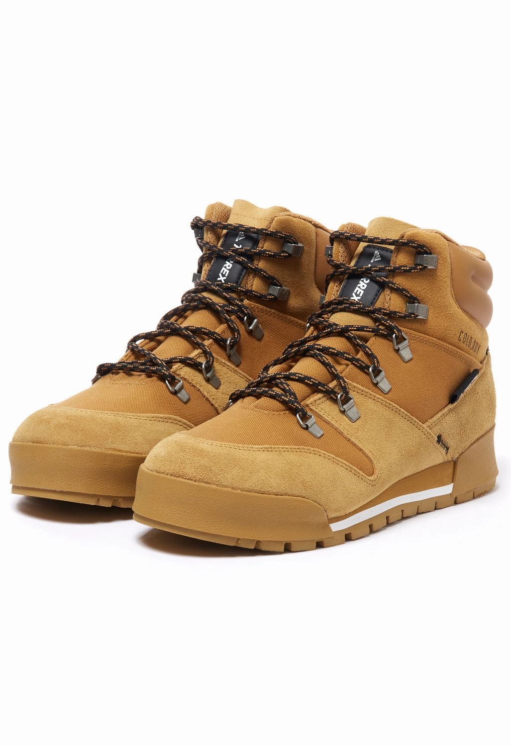 Heat Lock adidas TERREX Snowpitch C.RDY Men's Boots - Mesa/Mesa/Core Black