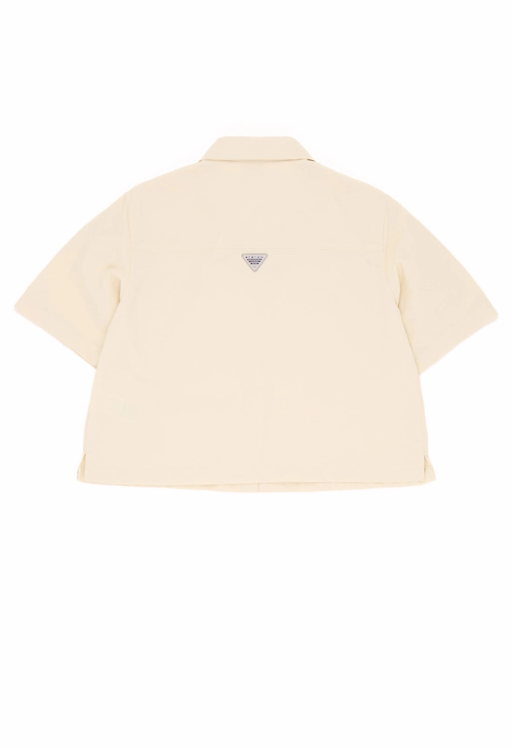 All-day style Columbia Women's PFG Open Water Short Sleeve Shirt - Stone
