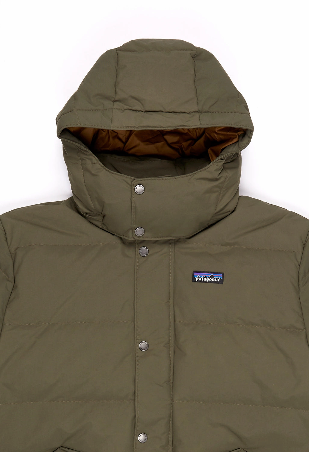 Patagonia Downdrift Men's Down Jacket - Basin Green Static Dissipating Threading Weekday Street Look