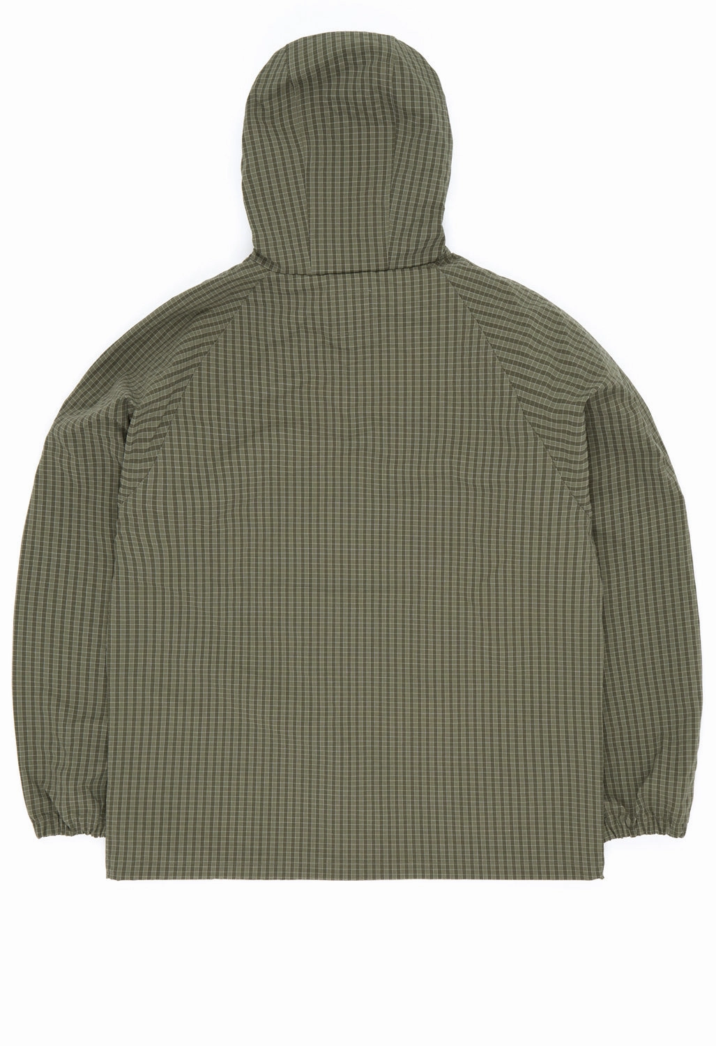 Anti Slip Shoulder FlexibleFit Gramicci Men's Northside Plaid Hooded Jacket - Olive
