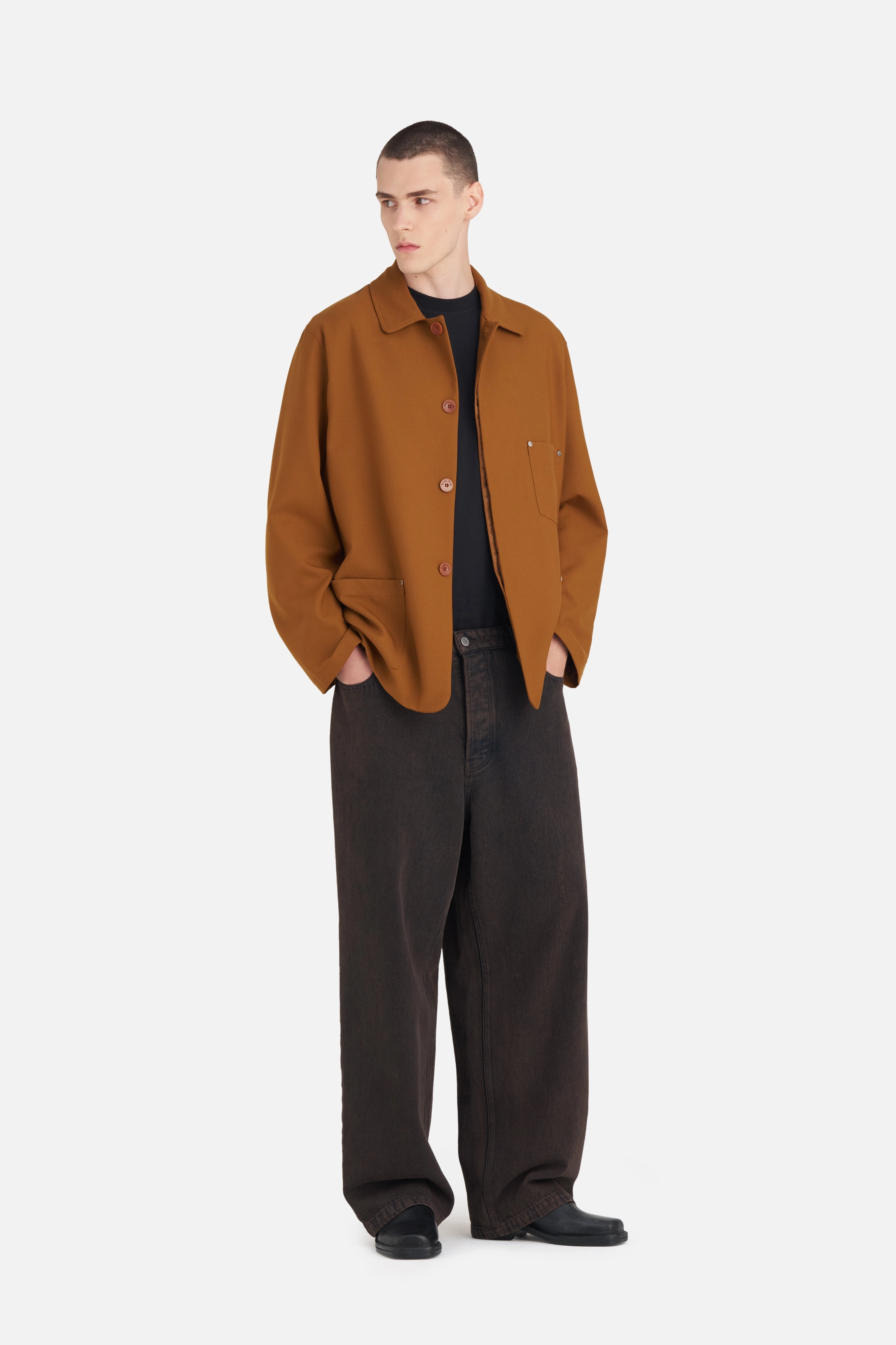 DRESSED UP WORKER JACKET Cross Ventilation Panels Sport Fit