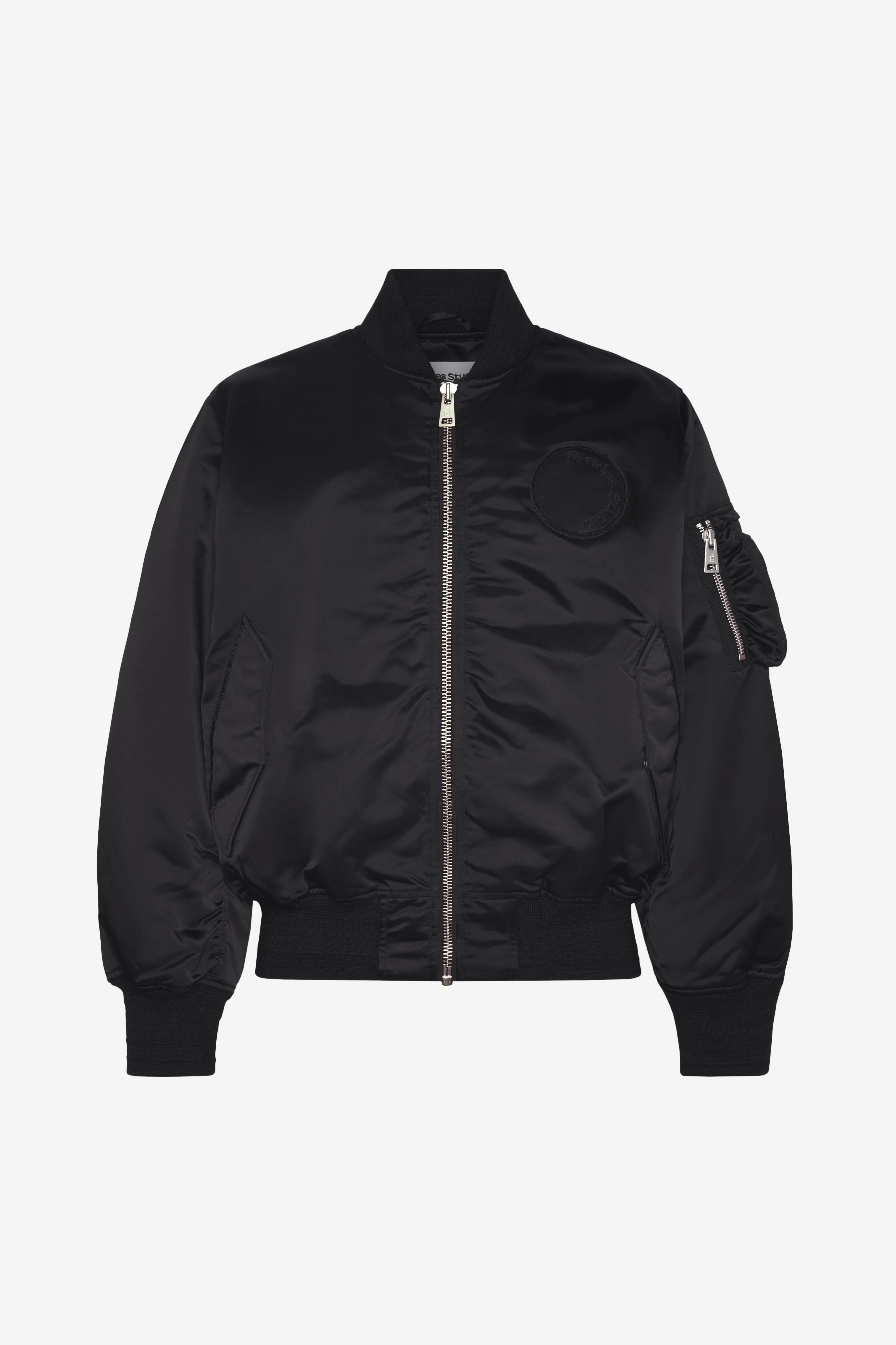 NYLON BOMBER JACKET Chill Commute Fit
