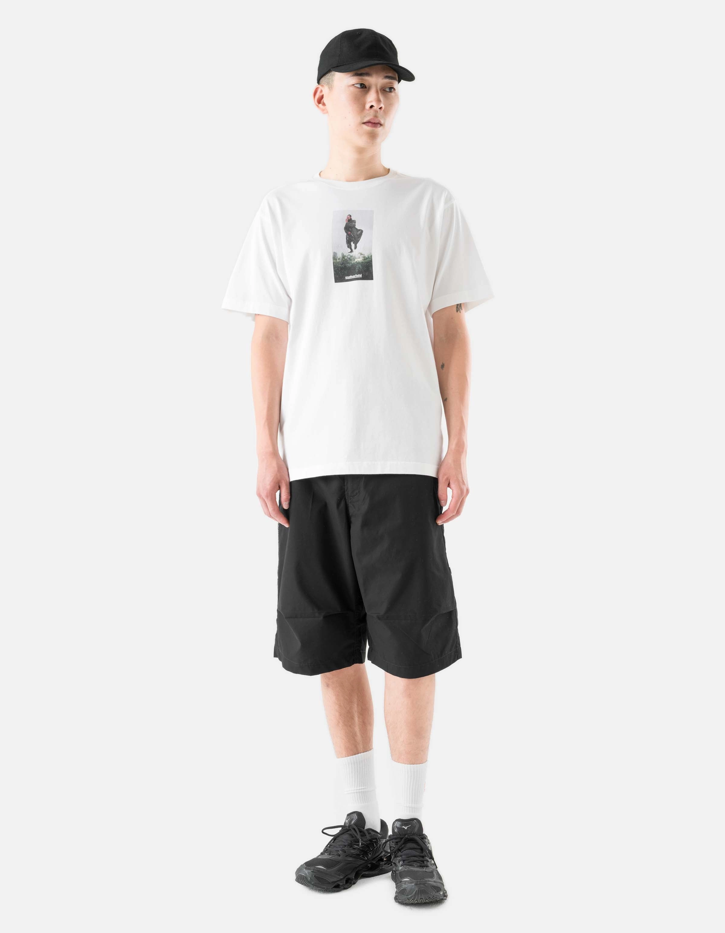1583 Mark Lebon Blechman S/S T-Shirt White AntiPilling Surface