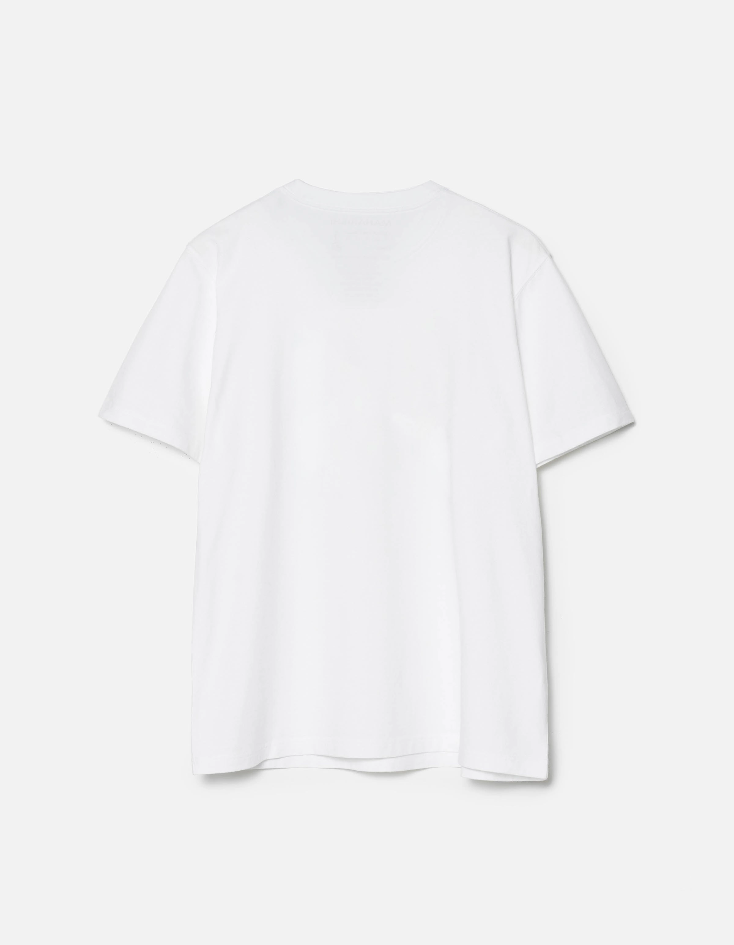 1583 Mark Lebon Blechman S/S T-Shirt White YarnDyedFabric GarmentDyed