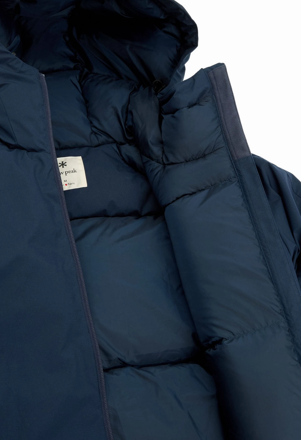 ReinforcedElasticHem Erasable Stains Treatment Snow Peak 2L Lightweight Down Jacket - Navy