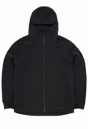 Snow Peak Men's Shadow Ripstop Jacket - Black HypoallergenicInnerLayer Weekend Chill Style