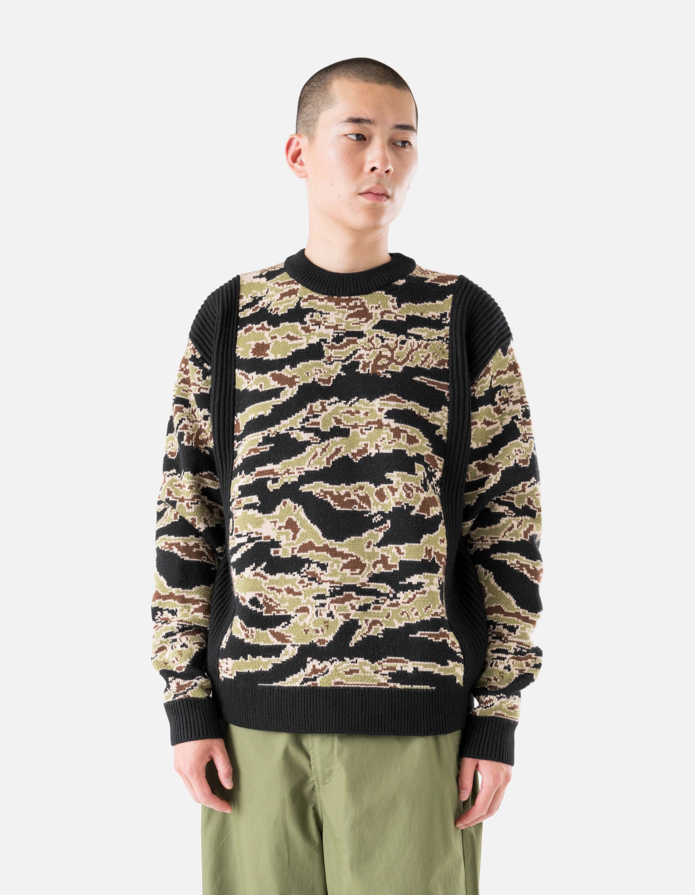 2206 Maharishi Camo Knit Sweater Mint Gold product jewelry adornment