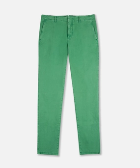 Slim-fit certified stretch gabardine trousers Sleek Comfort