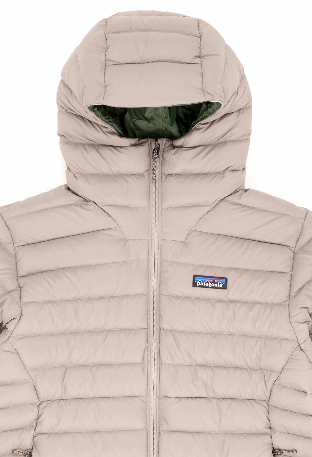 Patagonia Men's Down Sweater Hoody - Seabird Grey Comfort Stretch Fabric