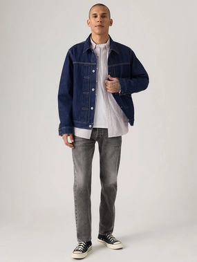 Streetwear Fan Family Style Effortless casual Men's 501 Grey Straight Fit Mid Rise Jeans