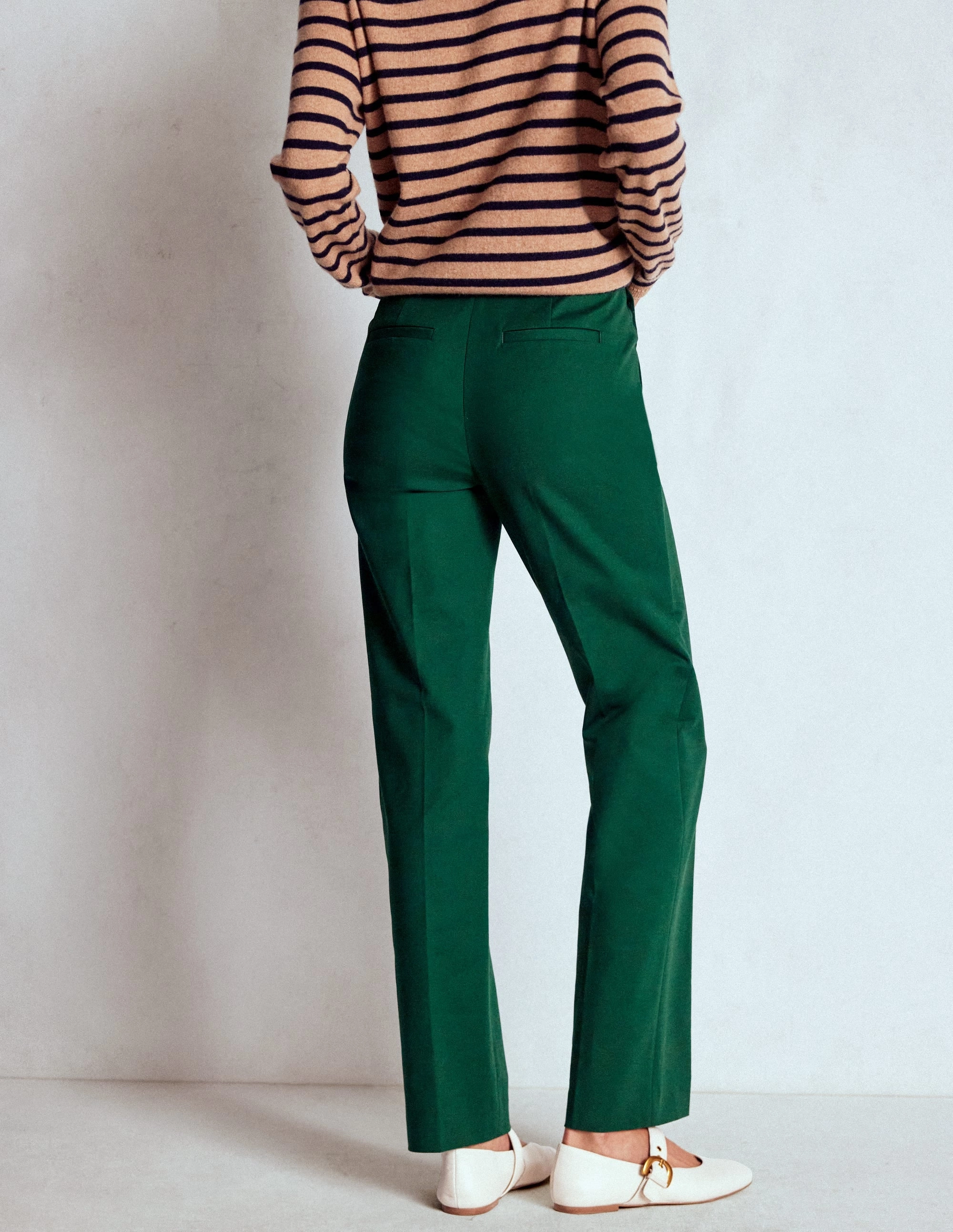 Full Length Canonbury Trousers-Emerald Green HeatRegulatingLining