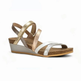 Comfortable Vacation Footwear Breathable Walking Shoes Hero Wedge Sandal (5047)