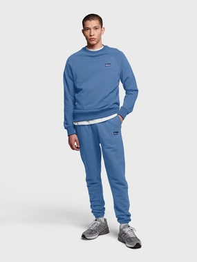 Abrasion Resistant Material Water Repellent Penfield Mens Original Logo Sweat Pant in Blue Horizon