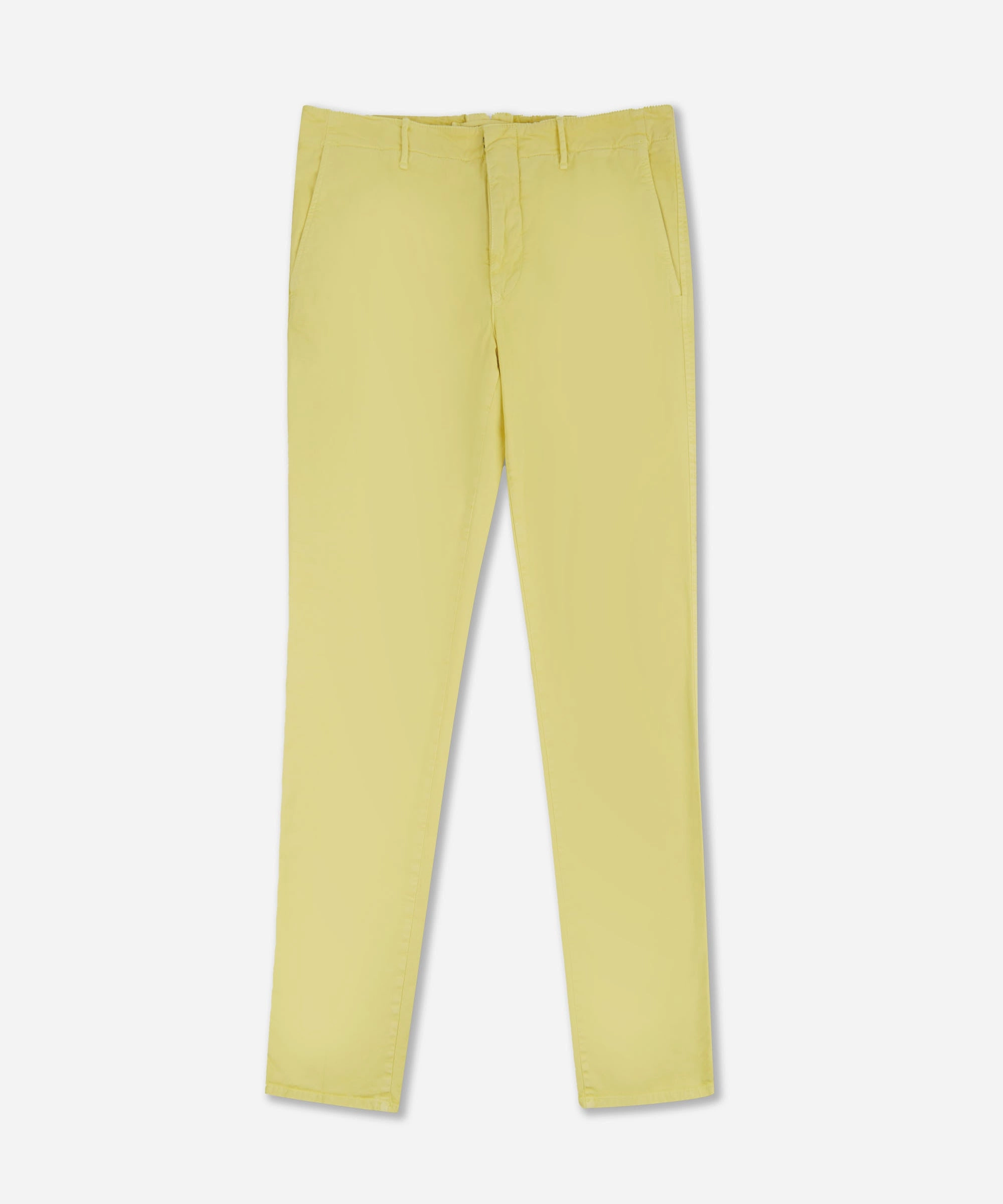 Low Rise Fit Slim-fit certified stretch gabardine trousers