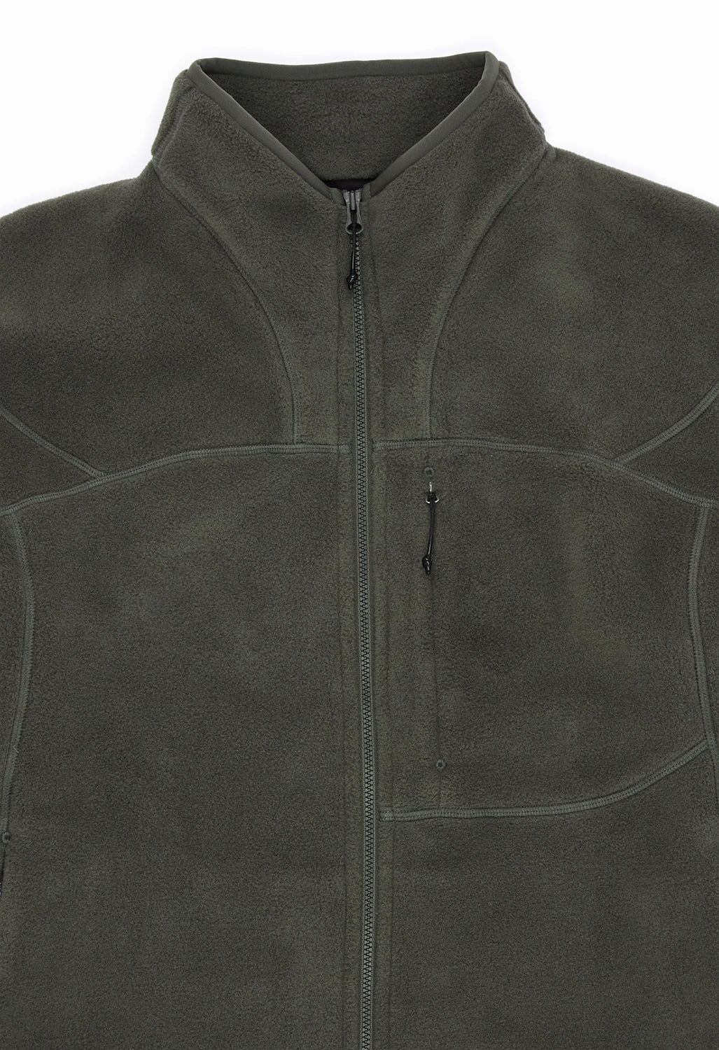 Odor Resistant Fabric Work Tough Portal Loam Fleece Jacket - Dark Olive