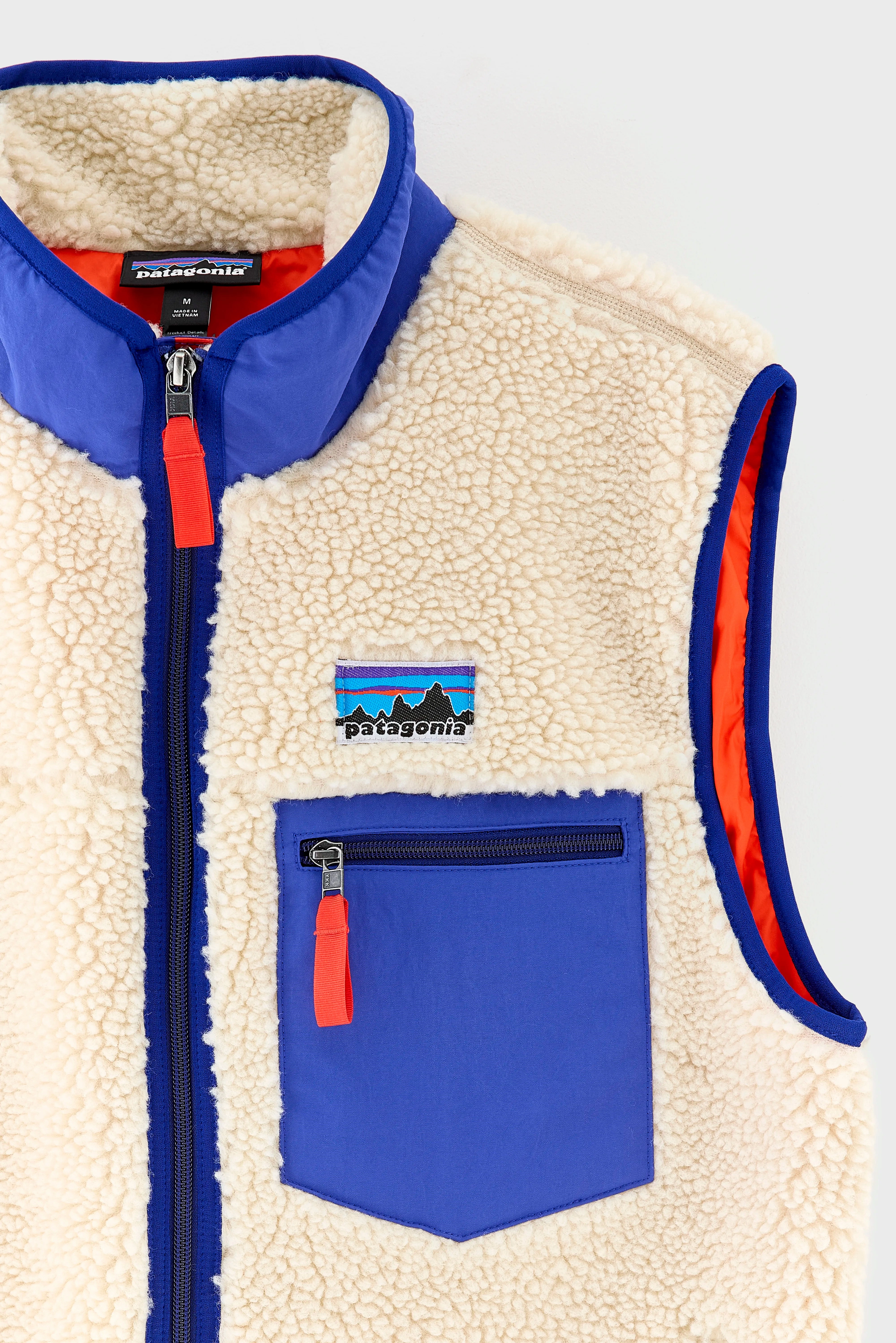 Men's Classic Retro-X Fleece Vest  (252 / M / BEIGE) FlexFoldPackaging LightPadding