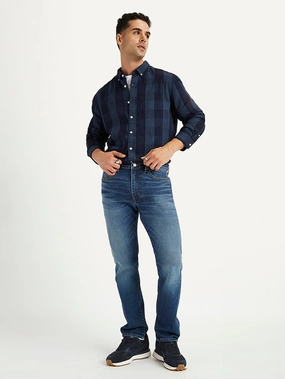 Smart Tailoring Men's 511 Blue Slim Fit Mid Rise Jeans