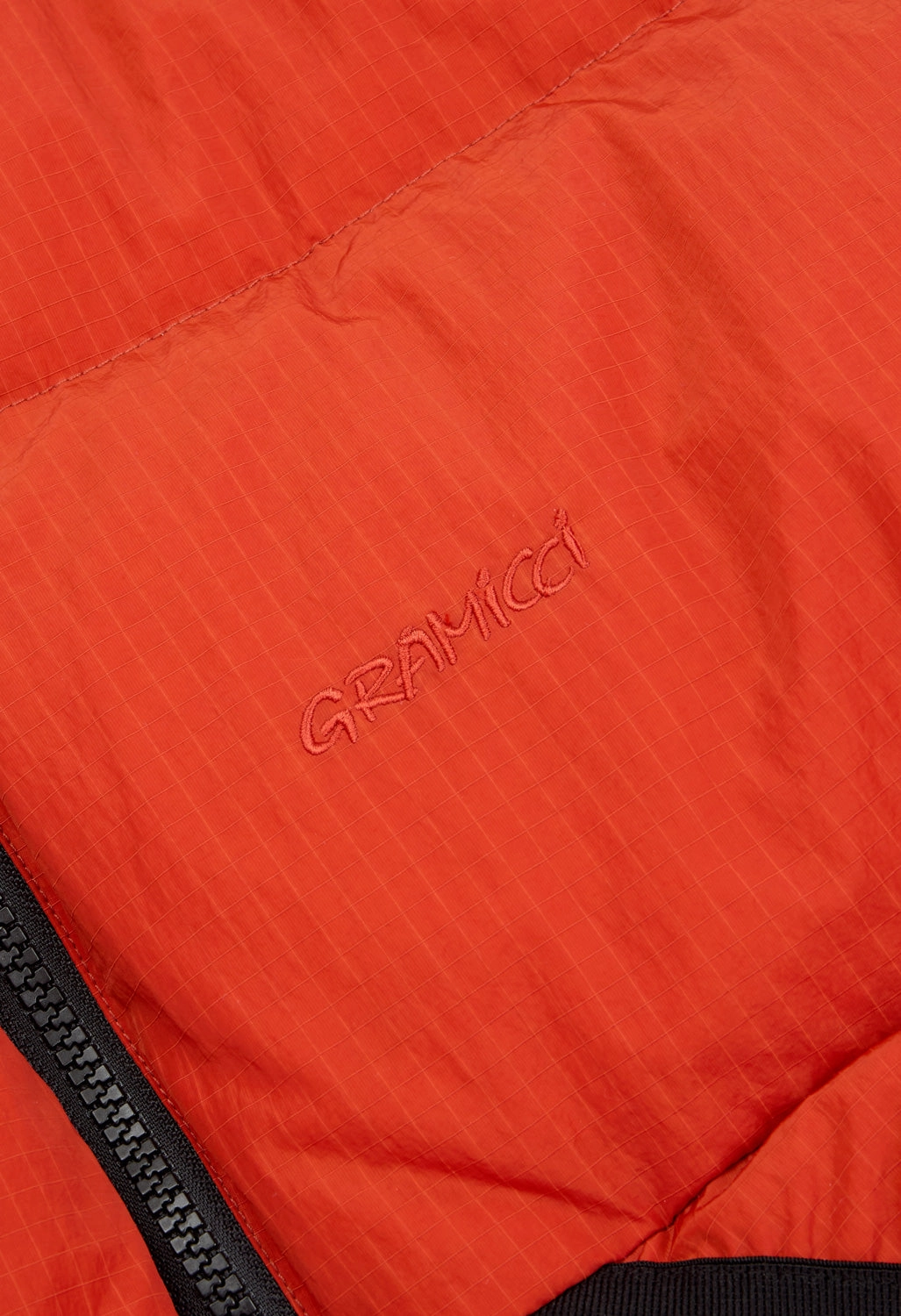 Gramicci Men's Down Puffer Hooded Jacket - Burnt Red All Day Comfort Design