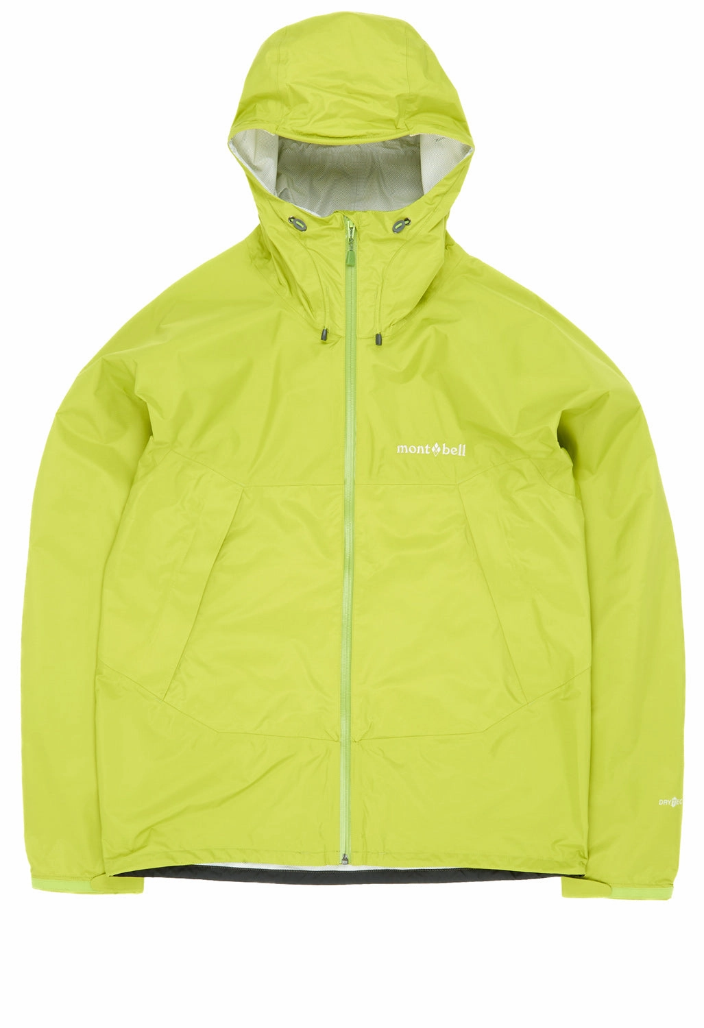 Montbell Men's Rain Hiker Jacket - Fir Green MultiPocketLayout