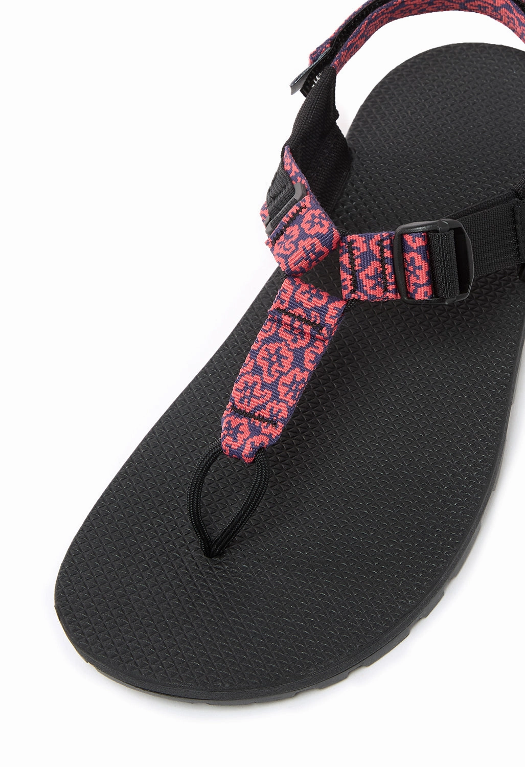 Classic Pair Durable Rubber Bedrock Sandals Cairn Evo Sandals - Wildflower Coral