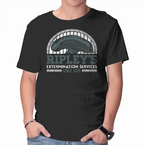 Ripley's Extermination Services Flexible Ribbed Neckline Versatile Option