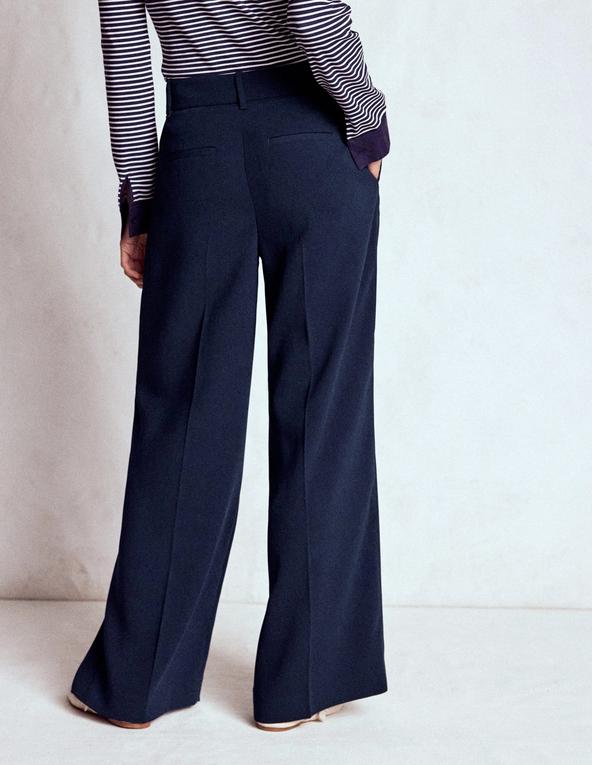 Lightweight Layer Kensington Tailored Trousers-Navy